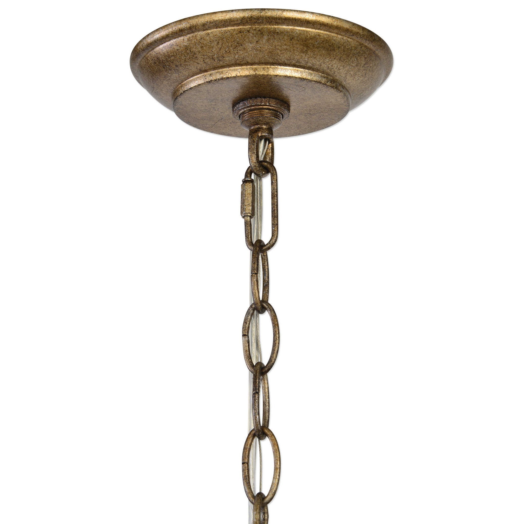 Uttermost Lighting Fixtures 22111 Jensen 4 Light Swedish Iron Pendant